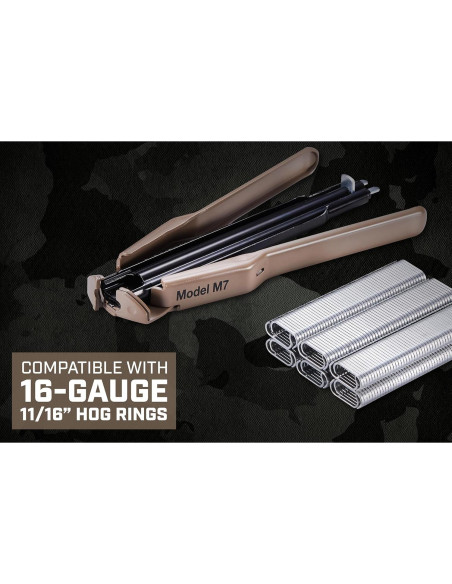 Alicates de Anillo de Cerdo Spec Ops M7 16-Gauge Ergonómico