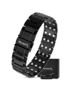 Pulsera Magnética Titanio MagnetRX 23 cm Cierre Plegable