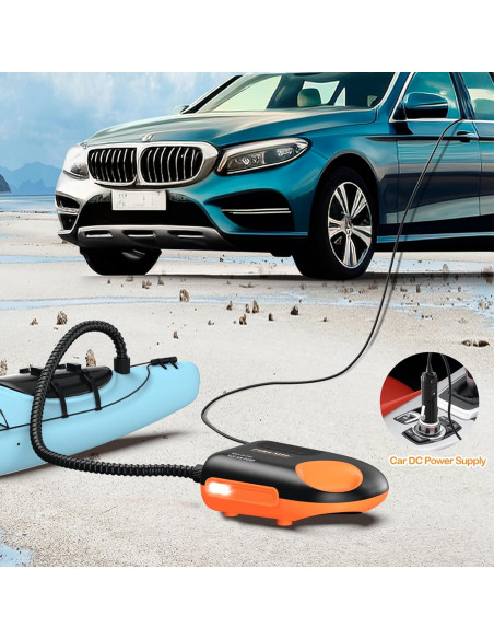 Bomba Eléctrica FOWAWU para Paddleboard 12V Doble Etapa