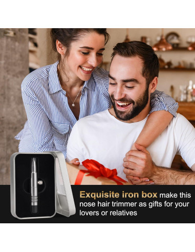 Recortador de Vello Nasal Manual EHOPHNA M-NHT Acero Inoxidable