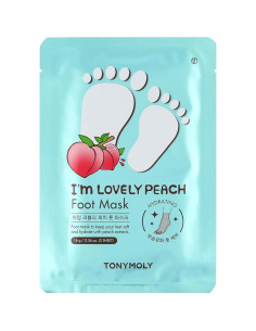 Mascarilla Hidratante para Pies TONYMOLY Durazno - Juego de 5 2