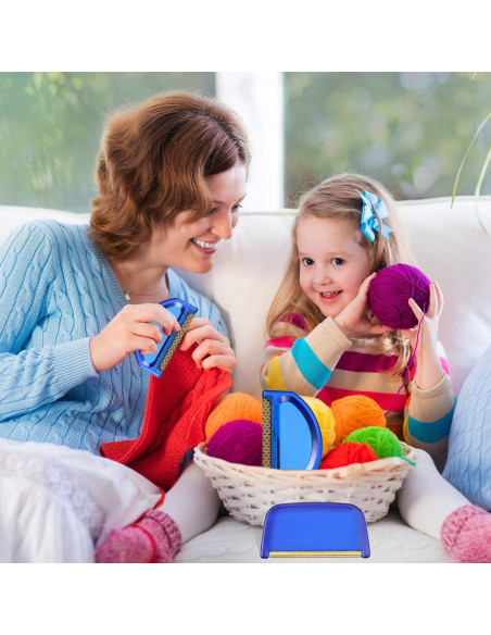 4 Peines Removedores de Pelusas Boao para Suéter Azul