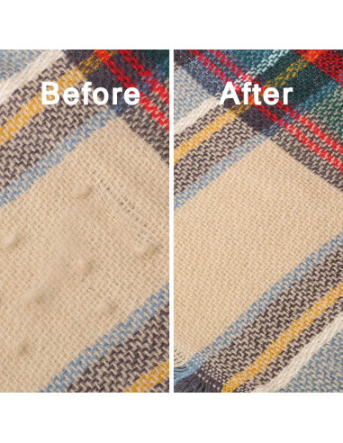 4 Peines Removedores de Pelusas Boao para Suéter Azul