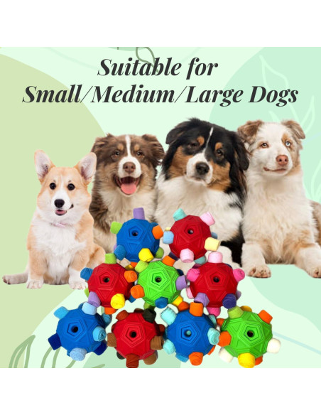 Pelota Snuffle CIIVURR Juguete Interactivo para Perros