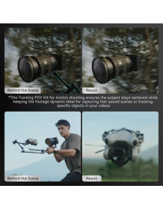 Kit de Seguimiento POV SmallRig MD4362, Brazo Ajustable 70-50cm 2