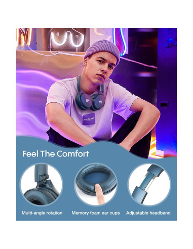 Auriculares Inalámbricos INFURTURE H1, Cancelación de Ruido