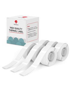 Cinta de Etiquetas Phomemo D30 Papel Térmico 12x40mm 6 Rollos