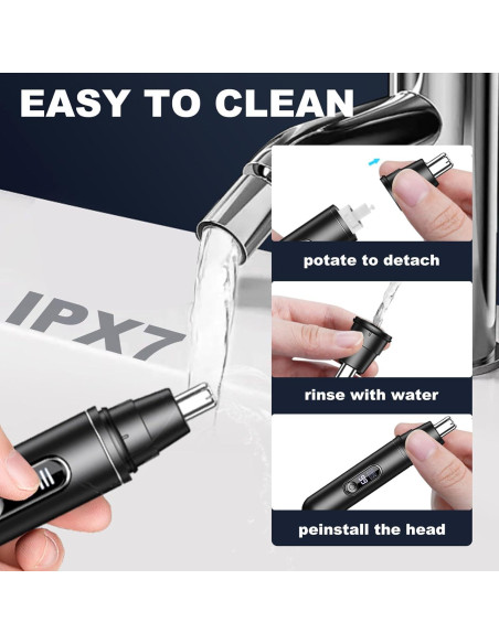 Recortador de Vello Nasal DUST2OASIS Pro 14,000 RPM IPX7