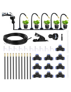 Sistema de Riego Automático Moocci 10m con Boquillas de Bronce