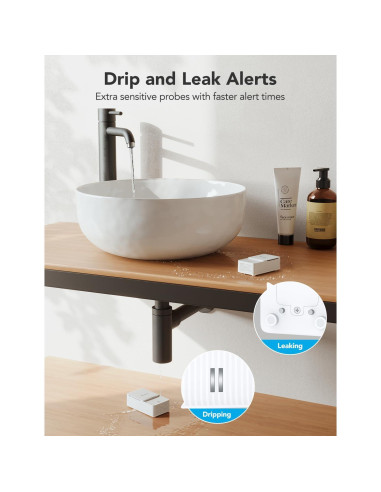 Detectores de Fugas de Agua GoveeLife Paquete de 5 100dB