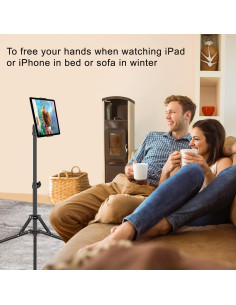 Soporte de trípode SAMHOUSING para iPad ajustable 165 cm 2
