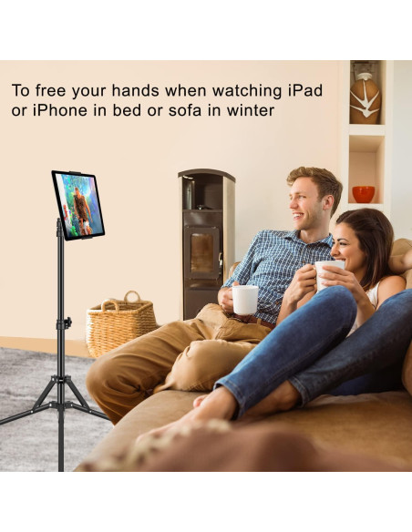 Soporte de trípode SAMHOUSING para iPad ajustable 165 cm