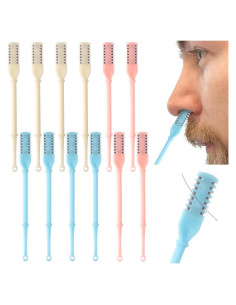 12 Cortadores de Vello Nasal Isslly 360 2 en 1 Colores