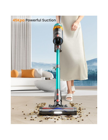 Aspiradora Inalámbrica Dsorupa V10 Ultra 550W 70Min Antienredos