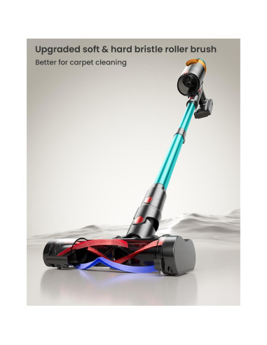 Aspiradora Inalámbrica Dsorupa V10 Ultra 550W 70Min Antienredos