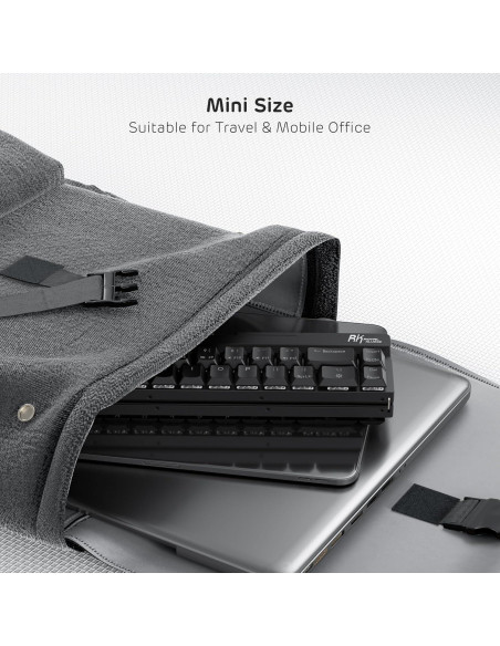 Teclado Mecánico Plegable RK Royal Kludge F68 Inalámbrico