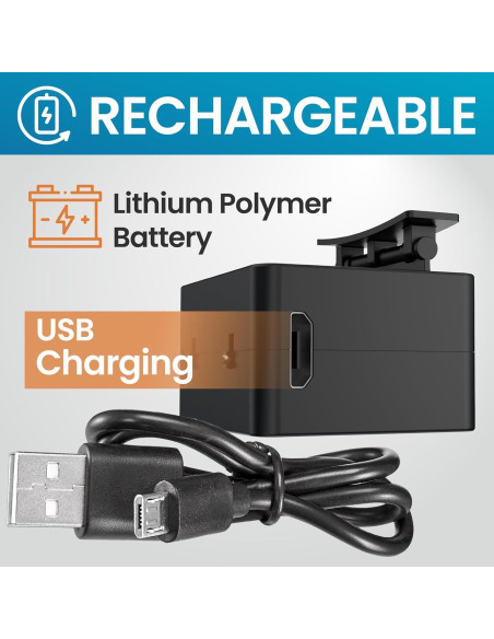 Foco LED Recargable Flipper DeepSee para Acuarios