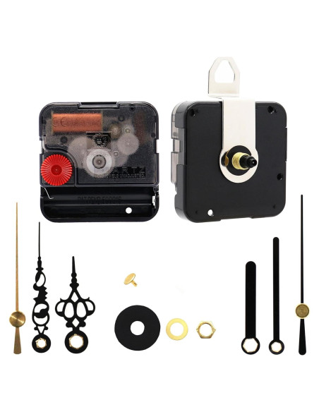 Mecanismo de Reloj Silencioso TIKROUND 12888 con Manecillas Mecanismo de Reloj Silencioso TIKROUND 12888 con Manecillas