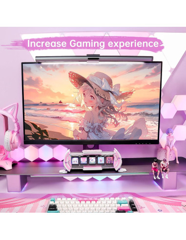 Reloj Digital Divoom Times Gate Rosa con Pantalla Pixel