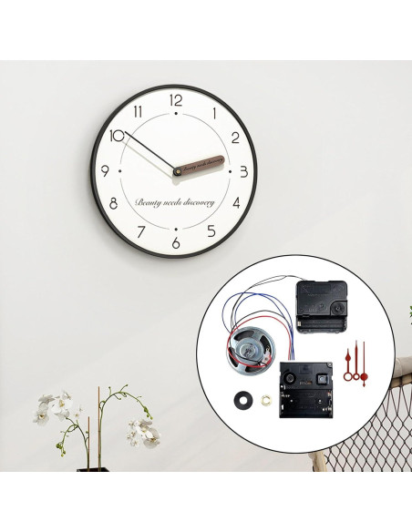 Mecanismo Reloj de Pared DIY Estilo E con Campana