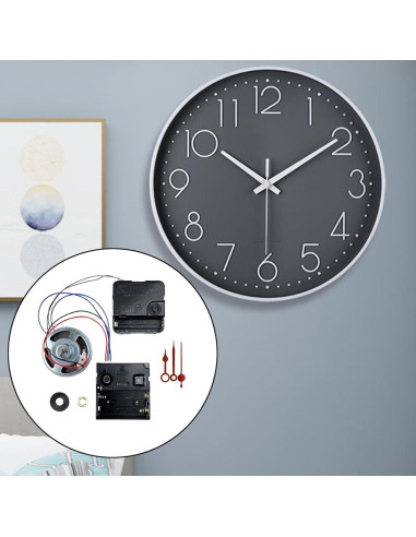 Mecanismo Reloj de Pared DIY Estilo E con Campana