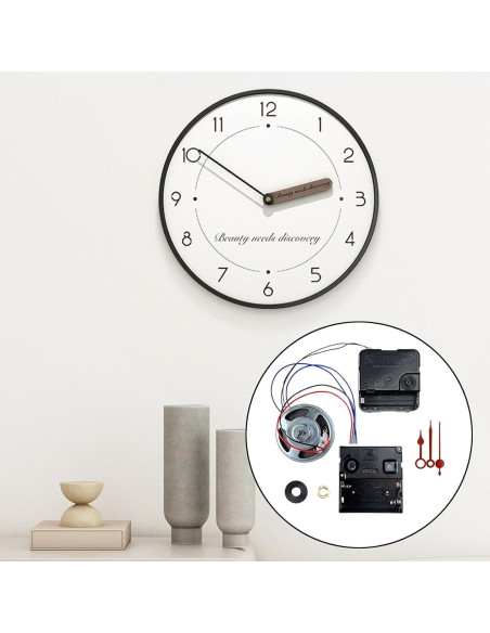 Mecanismo Reloj de Pared DIY Estilo E con Campana