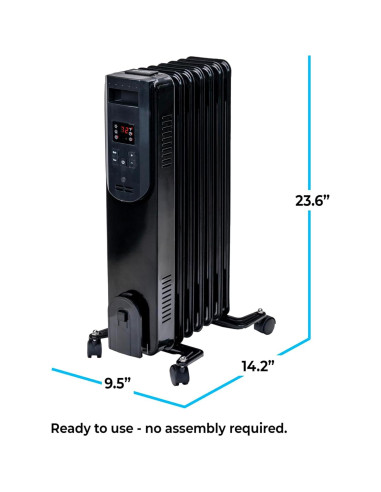 Calefactor de Radiador Comfort Zone 1500W Digital Aceite