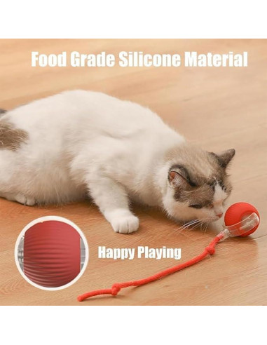 Pelota Eléctrica Interactiva para Perros y Gatos - AUTRETY