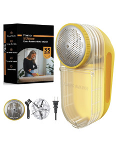 Afeitadora de Tela Pionix FB-398 35W Amarilla - Elimina Pelusa