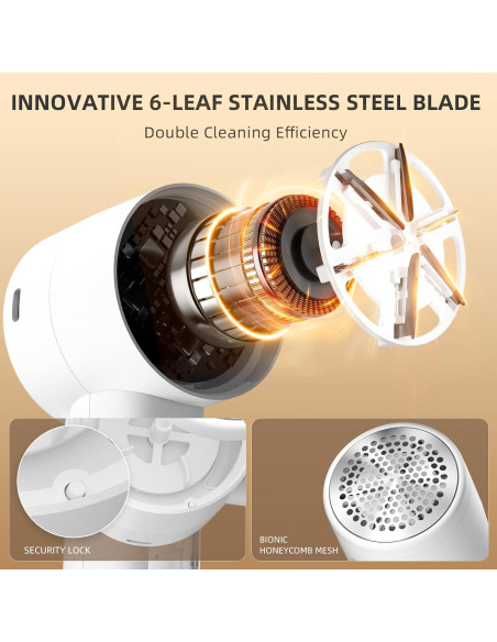 Raspador de tela Peiyuu Q20 recargable con pantalla LED