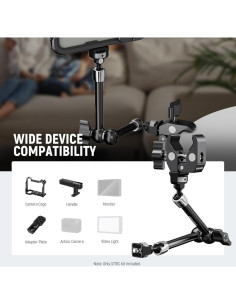 Neewer Brazo Mágico Articulado 28cm con Super Clamp 2