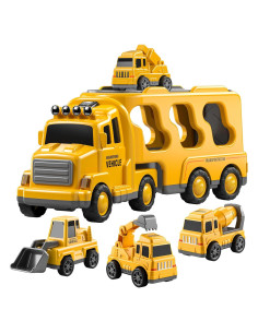 Camión de Construcción TEMI 5 en 1 para Niños 3 a 5 Años