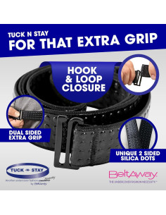 Camisetas para Hombres BELTAWAY Tuck N Stay con Cinturón Elástico 2