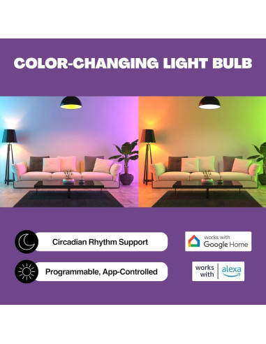 Bombillas LED Inteligentes NorbSMART BR30 9W 2-Pack