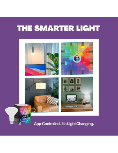 Bombillas LED Inteligentes NorbSMART BR30 9W 2-Pack