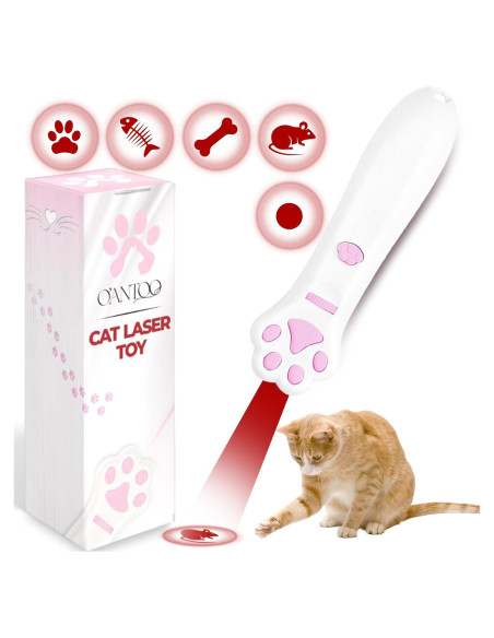 Juguete Interactivo O'ANTOO para Gato y Perro - Proyector