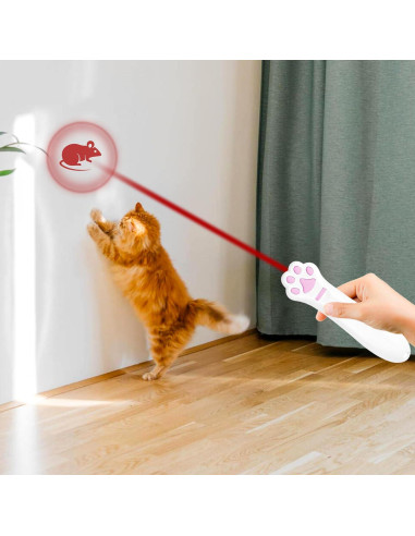 Juguete Interactivo O'ANTOO para Gato y Perro - Proyector