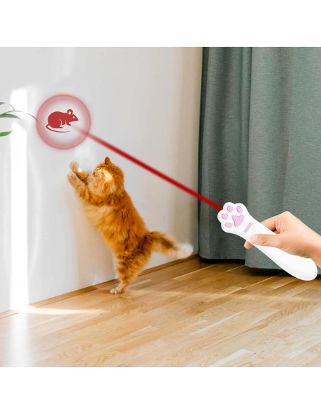 Juguete Interactivo O'ANTOO para Gato y Perro - Proyector