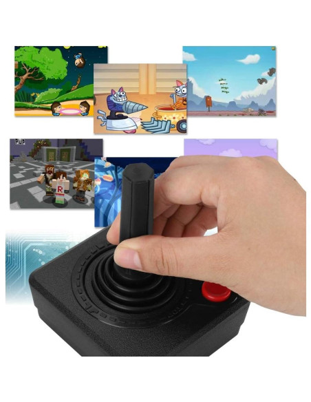 Controlador de Juego Hakeeta Joystick 4 Direcciones 2600/7800