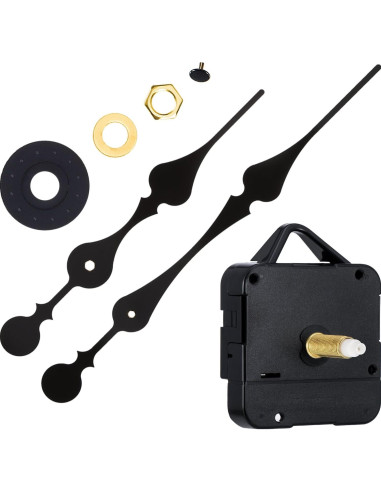 Mecanismo de Reloj Hicarer 31 mm Alto Torque para Pared