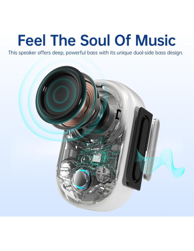 Divoom Itour-S Altavoz Bluetooth Mini Impermeable 10h