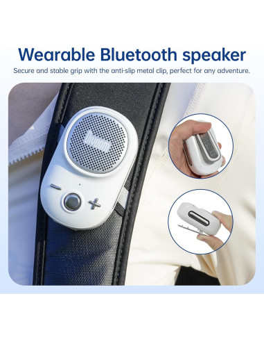 Divoom Itour-S Altavoz Bluetooth Mini Impermeable 10h