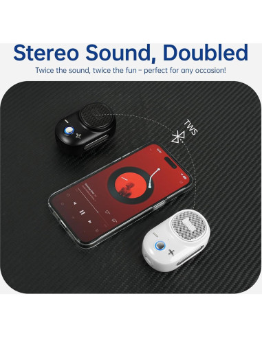 Divoom Itour-S Altavoz Bluetooth Mini Impermeable 10h