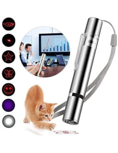 Puntero Láser Interactivo WNZQK para Gatos y Perros USB 2