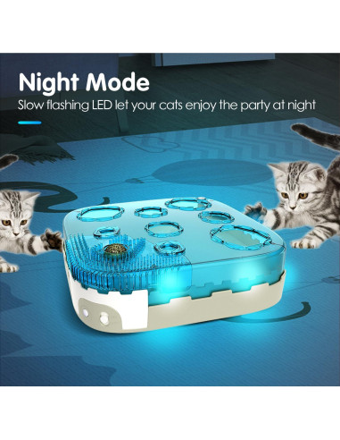 Juguete Interactivo para Gatos Migipaws 7 en 1 con Casa