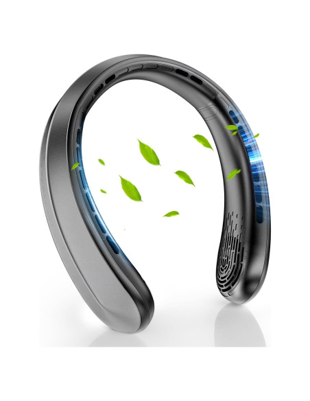 Ventilador de Cuello Nhpoi R5 Recargable 5200mAh 3 Velocidades