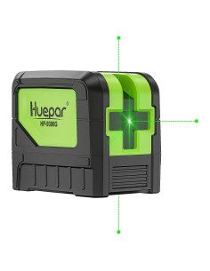 Nivelador de Plomo Láser Huepar 9300G Verde 60m