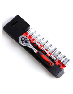 Juego de Llave de Carraca YWHWXB 12 Pcs Métricos 4-13 mm