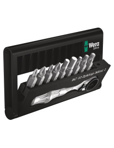 Juego de Puntas KRAFTFORM MINI Wera 12.5x8cm con Trinquete