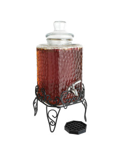 Dispensador de Bebidas de Vidrio 10L Kitchentoolz con Grifo